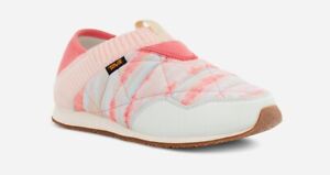 Teva Re Ember Moc Tie-Dye 1128191-SPSL Women Sorbet Pink Salt Slip-On Shoes US 9