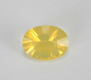 .78 Carat Natural Brazilian Fire Opal Faceted Gemstone Oval BFO51