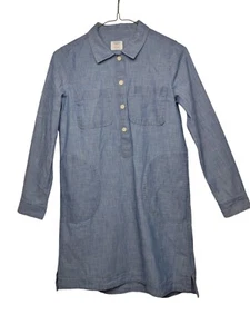 Crewcuts Girls Chambray Dress Size 12 - Picture 1 of 8