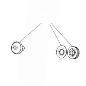 Oregon 111941 Aluminum Arbor Retrofit Kit for Bar-Mounted Chain Grinder - Picture 1 of 1