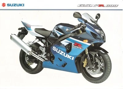 Suzuki GSXR600 UK sales brochure GSXR600 GSXR600K5 2005 K5 model - Image 1 of 2
