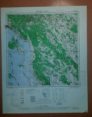 1948 mapas do exército dos EUA Iugoslávia 24 folhas AMS M506 GSGS 4412 - Imagem 1 de 4