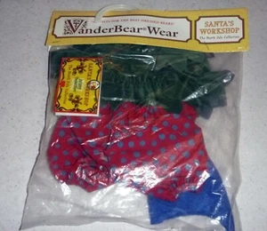 1994 Muffy VanderBear Wear SANTA'S WORKSHOP OUTFIT For HOPPY VanderHare *NRFP - Picture 1 of 3