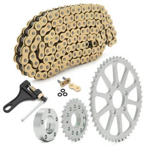 Front Rear Chain Sprocket Conversion Kit for Harley Softail Heritage FLHCS 18-UP - Picture 1 of 12