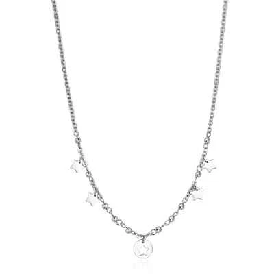 SAGAPO COLLANA GIROCOLLO DONNA STELLE Acciaio Sagapò SHT02 S'agapo - Immagine 1 di 2