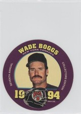 1994 King-B Collector's Edition Discs Food Issue Wade Boggs #5 HOF