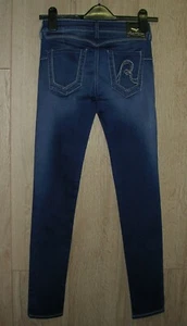 Replay Girls Blue Designer Denim Skinny Jeans Age 12 - Picture 1 of 5