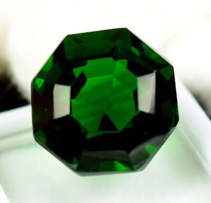 21.75 Ct Natural Green Russian Chrome Diopside GIE Loose Gemstone JP PG1149