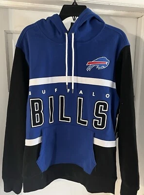 Sudadera con capucha para hombre Buffalo Bills Team Apparel talla mediana Josh Allen Foto 1 de 4