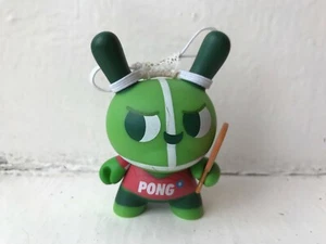 3" KIDROBOT DUNNY 2010 SERIES PING PONG RED MAURO GATTI VINYL FIGURE - Picture 1 of 2