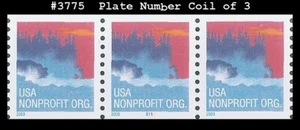 USA3 #3775 MNH PNC3 Pl #B111 Sea Coast - Imagen 1 de 1