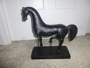 Vintage Rara 1963 AUSTIN PRODUCTIONS Statua Scultura Cavallo Americano - Foto 1 di 23