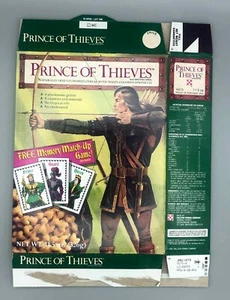 Ralston Purina Prince of Thieves Cereal Box Memory Match-Up Game 1991 - Picture 1 of 2