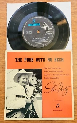 SLIM DUSTY & BUSHLANDERS 7" Australia 50s COUNTRY 45 EP "The Pubs With No Beer" - Bild 1 von 4