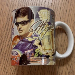 NASCAR Winston Cup Series 3 Times WinnerJeff Gordon Coffee Mug Vintage Rare - Picture 1 of 6