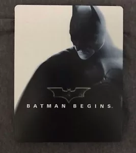 amazon.co.jp limited Batman Begins Blu-ray SteelBook rare from Japan Steel Book - Imagen 1 de 3