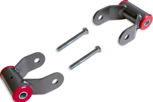 MaxTrac 412120 1" Rear Drop Shackles Fits 2002–2008 Dodge Ram 1500 Lowering Kit - Picture 1 of 24