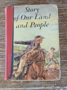 Story of Our Land and People by Glenn W. Moon, 1955, Hardcover - Picture 1 of 11