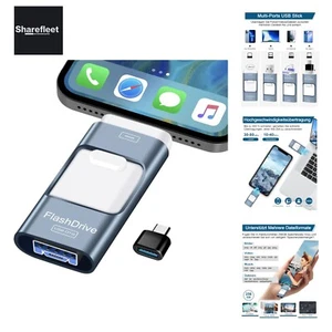 Clé USB 256Go pour Téléphone, Clé Mémoire Extension Mémoire Externe Photosti... - Photo 1/11