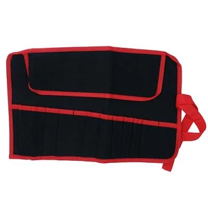 12 Pocket Canvas Tool Roll Chisel / Carpentry / Spanners / Wrenches TE712 - Picture 1 of 6