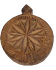 Greek Orthodox Wooden Hand Carved Bread Stamp