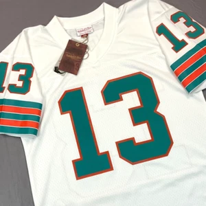 New Mitchell & Ness Dan Marino Miami Dolphins SEWN 1984 Legacy Jersey Sz M $160 - Picture 1 of 14