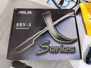 ASUS K8V-X 754 Athlon 64 Motherboard -Boxed Working - Picture 1 of 3