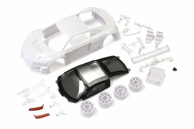 Kyosho - Audi R8LMS 2015/16 White Body Set, for Mini-Z - Image 1 of 1
