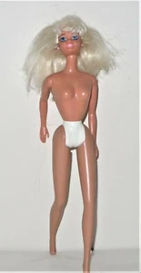 NUDE BARBIE 1976 12 Inches Blonde Hair Blue Eyes Straight Leg Twist n' Turn Doll - Picture 1 of 5