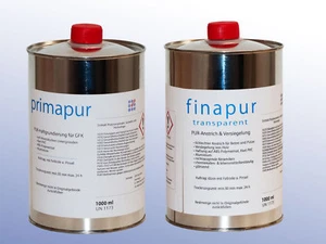 PRIMAPUR Haft-Grundierung Primer o. FINAPUR Lack Beton, Holz, Haftvermittler GFK - Bild 1 von 9