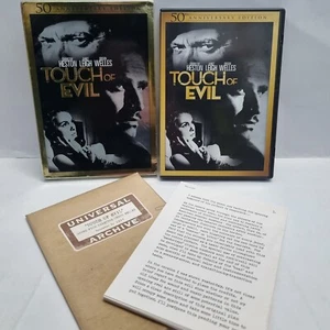 Touch of Evil 50th Anniversary 2 Disc Edition Orson Welles Film Noir R1 1.85.1 - Picture 1 of 15