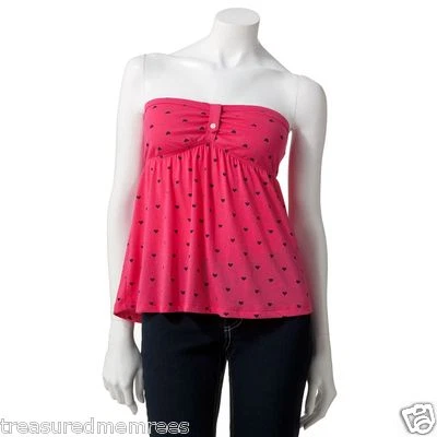 Top tubo convertible marca SO con correas desmontables ~ rosa ~ talla XS (7) ~ NUEVO CON ETIQUETAS Foto 1 de 4