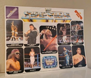WWF Stickers Hulk Hogan, Ultimate Warrior Randy Savage Andre The Giant Elizabeth - Picture 1 of 2