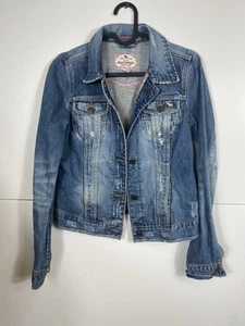 Abercrombie Mädchen Denim Jeansjacke Jugend Mädchen Größe L - Bild 1 von 5