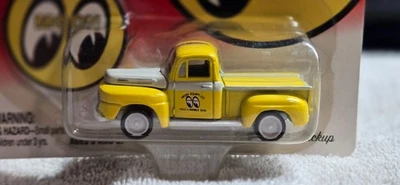 JOHNNY LIGHTNING HOT RODS FORSTRIP MOONEYES 1950 FORD F-1 PICKUP WHITE LIGHTNING - Image 1 of 4