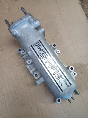 88-91 Honda Prelude B20a5 Upper Intake Manifold Plenum Collector B21a1 - Image 1 of 4