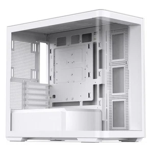 Jonsbo D300 - weiß, 270° Tempered Glass - Bild 1 von 10