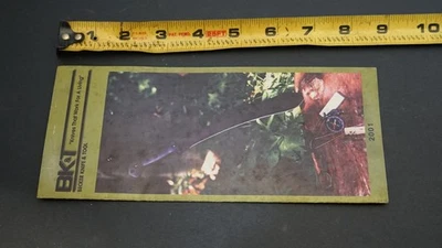 Vintage 2001 Becker Knife & Tool BK&T Product Brochure Manual Pamphlet Foto 1 de 4