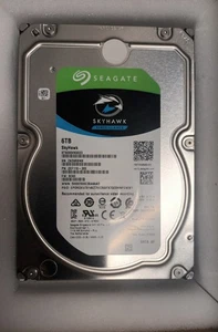 Seagate ST6000VX0023 Skyhawk 6TB 7200rpm 256MB Cache SATA III 3.5" - Picture 1 of 1