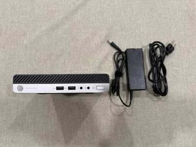 HP ProDesk 405 G4 Mini, AMD Ryzen 5 Pro 2400GE, 16GB RAM, 250GB SSD, Win10 Pro Foto 1 de 3