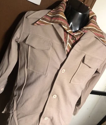 Nuevo De Colección Años 70 Cuello Puntiagudo Rosa Malva Para Hombres Traje de Ocio Chaqueta 38 M Pantalones y Camisa Foto 1 de 4