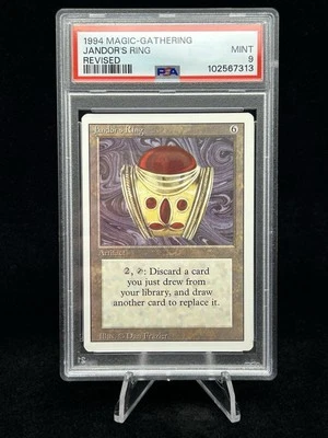 JANDOR’S RING Revised 1994 Magic The Gathering (MTG) PSA 9 MINT TCG 🔥Rare🔥 - Image 1 of 4