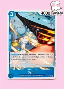 One Piece Card Game - Sanji P-068 P Englisch PROMO Karte TCG Anime Manga - Picture 1 of 2
