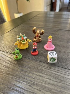 Monopoly Gamer Mario Bros. Replacement Pieces Die Mario Peach Yoshi DK Bowser - Picture 1 of 5