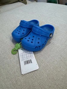 Crocs Kleinkind & Kinder Baya Clog in Blau, Gr. C6, Neu mit Etikett - Bild 1 von 8