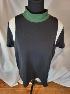 Oiselle Size Large Womans Mock Neck S/S Shirt - Picture 1 of 6