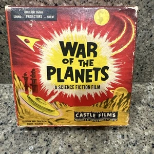 VTG War of the Planets 8mm Film by Castle Films #1010, complete edition, in box - Picture 1 of 11