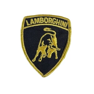 Vintage Lamborghini Embroidered Patch Racing Exotic Car - Picture 1 of 3