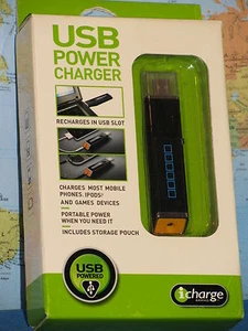 USB POWER CHARGER I CHARGE ***BRAND NEW*** - Picture 1 of 3