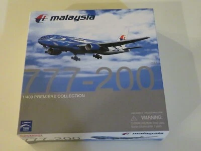 Dragon Wings Malaysia Airlines 777-200 9M-MRD литая модель масштаб 1:400 = - Изображение 1 из 4